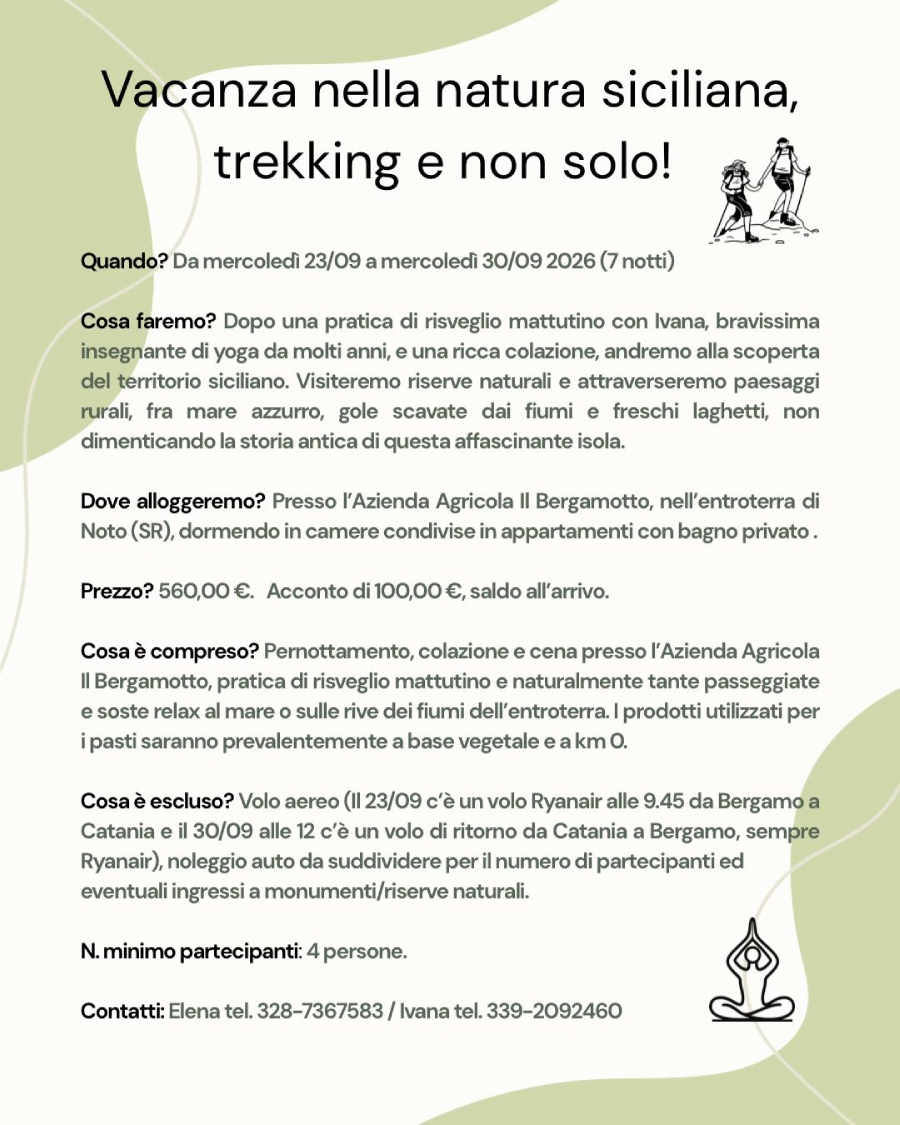 Vacanza nella natura siciliana, riserve e coste dell'entroterra di Noto